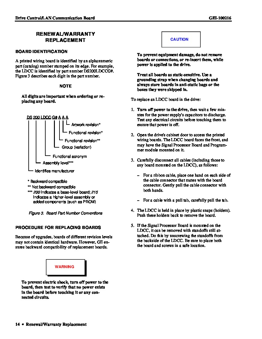 First Page Image of DS200LDCCG1AAA Warranty Info.pdf